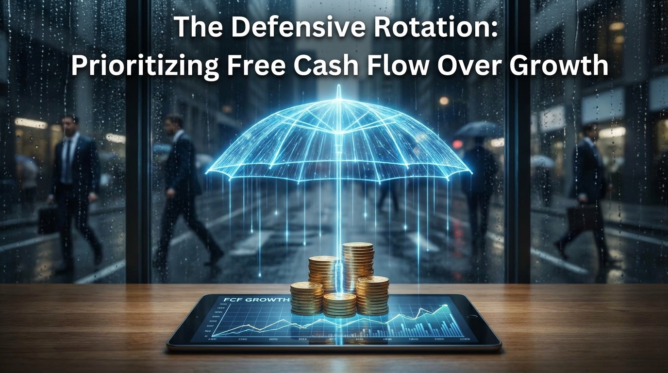 Abstract financial protection concept umbrella shielding coins or charts from rain
